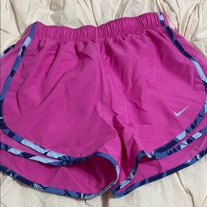 pink nike shorts